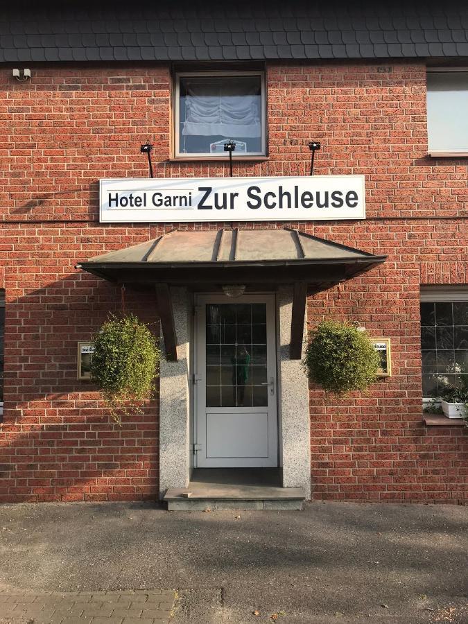 Hotel Zur Schleuse Datteln Eksteriør billede